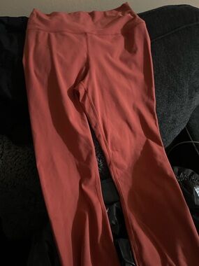 Source Unknown Rust Red Women's Yoga Pants